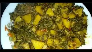 Aloo aur methi ki sabzi 😋| Mouth watering recipe @Home Cooking