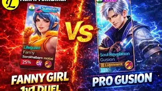 ✅Girl vs boy mlbb 1v1 (fanny vs gusion)#mlbb1v1gameplay #mlbbfannyvsgusion#mlbbviral #mlbbshare