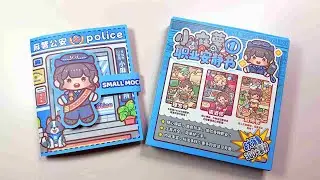 ✨paperdiy✨Little Mochi Professional Quiet Book Dress-up Stickers #diy #art #handmade #paperdiy