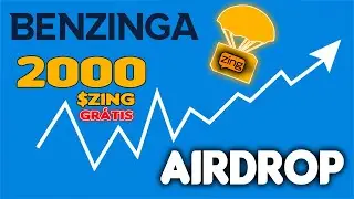 BENZINGA AIRDROP: COMO GANHAR 2000 TOKENS $ZING GUIA