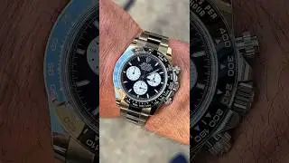 Rolex Daytona &lsquo;Le Mans&rsquo; out in the wild! 126529LN full video on my channel! 🎉 #rolex #rolexdaytona