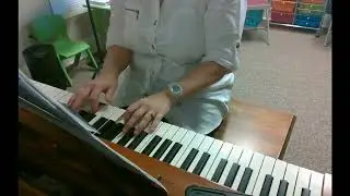 Ice Cream Piano Adventures Level 2-A C 5 Finger Scale