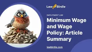 Minimum Wage and Wage Policy: Article Summary - Essay Example