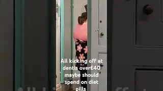 Had to step in at dentis to save staff from  aggressive lady shouting at staff