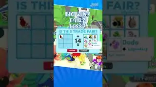 HUGE Parrot *TRADE WIN*!? on Adopt Me - Roblox #Shorts