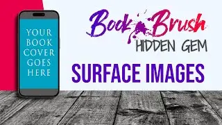 Create Unique Book Promo Graphics with Surface Images in Book Brush 👀