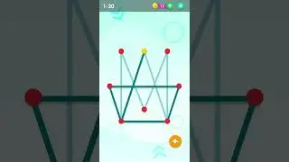 Smart puzzles One line game (Sample) Level 20 #shorts #ytshorts #YouTubeshorts