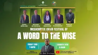 McEachrane Chair Festival of preaching [] A Word to the Wise [] Sabbath []