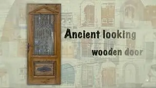 DIY Building a solid old-looking wooden door. Start to Finish.
