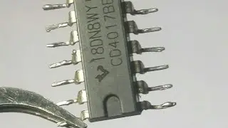 DIY music reactive led  using 4017ic #shorts
