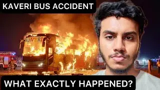 🚨KAVERI TRAVEL BUS ON FIRE| WHAT HAPPENED THAT NIGHT?