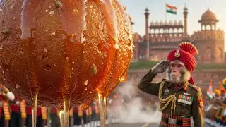 Grand National Parade & Traditional Indian Sweets | Monkey Village Celebration #NationalCelebration