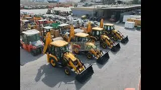 HOW #jcb  #3dx  #backhoeloaders  LOOKS IN THE YARD LOVELY CONSTRUCTION EQUIPMENT IN NARROW SPACE