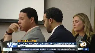 Closing arguments in trial of Kellen Winslow Jr.