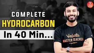 Quick Revision of Hydrocarbon Class 11 for JEE🔥 | JEE Main 2022 [IIT JEE Chemistry👻] | Vedantu JEE✌