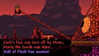 Proof that Terraria is a Horror Game