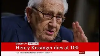 Henry Kissinger passes away (1923 - 2023) (USA) - BBC News - 30/Nov/2023