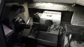 2001 Mazak Quick Turn 6T LNS S2 Barfeed Spindle Turret Operation Video 1