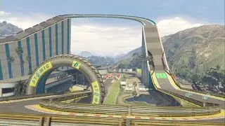 GTA5: Super Model Stunt Racing (LIVE Broadcast)