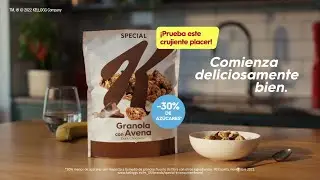 La cara del placer con Special K Granola 10''