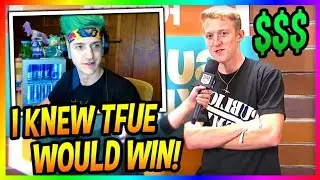 NINJA REACTS TO TFUE WINNING AT $1,500,000 SUMMER SKIRMISH TOURNAMENT! Fortnite Moments