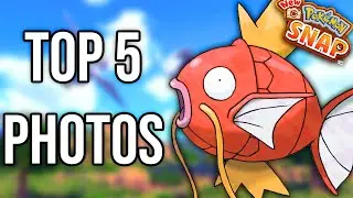 My Top 5 New Pokemon Snap Photos!