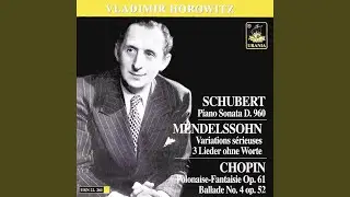 Variations s&eacute;rieuses, Op. 54 - Variation II: Un poco pi&ugrave; animato