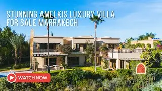 Stunning Amelkis Luxury Villa For Sale Marrakech
