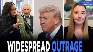 Trump Posts Video Portraying Obamas As Apes, Sparking Outrage | 12:30 REPORT