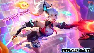 LIVE FANNY OPEN MABAR GRATIS PUSH RANK #mobilelegends #fanygameplay