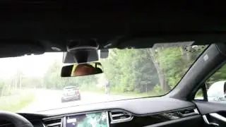 Tesla AP2 Silky smooth 17.24.28 on local twisting road