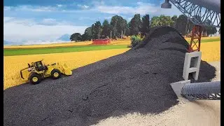 Building a power plant coal pile - How I do stuff on the K&W Model Railroad Series