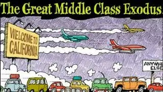 The Great Middle Class Exodus Out of California