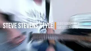 STEVE STEVENS GUITAR STYLE with Kemper Amp