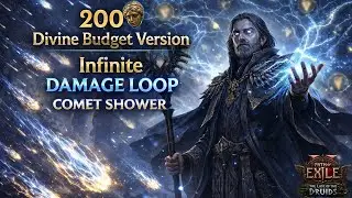 PoE 2 0.4 Oracle Druid -  Infinite LOOP Archmage CoC COMET 200 DIVINE BUDGET + FULL Written GUIDE