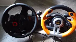 Unboxing Logitech Driving Force GT Lenkrad + Vergleich [HD+]
