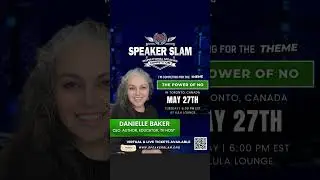 Join us in person or virtually!😃#speakerslam #SpeakerSpotlight #torontoevents