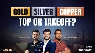 🚀 Gold, Silver & Copper: Top or Takeoff?