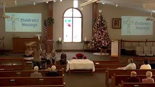 January 4, 2026 Watson Methodist Church Children's Message.