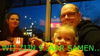 Wij zijn 9 jaar samen! Halve review sauna + uiteten - Vlog #20