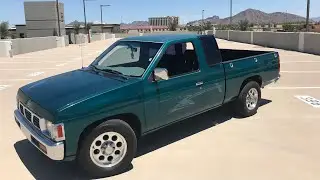 88-97 Nissan D21 outer window seal replacement