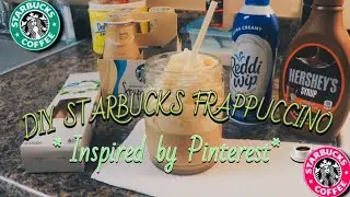 RECREATING A COPYCAT STARBUCKS DRINK AT HOME * INSPIRED BY PINTEREST* ☕️