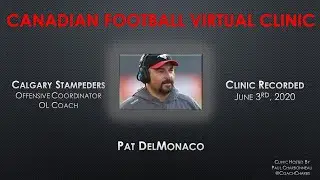 Twist Pick-up Drills - Coach Pat DelMonaco - Canadian Football Virtual Clinic
