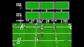 John Madden Football (SNES) - Simulation Tournament (Denver vs Phoenix)