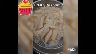 enjoying pasta with chips @learnwithpritha