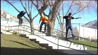 SC Team Vs. MASSIVE Kinked Rail! | Santa Cruz Skateboards