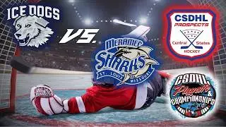 CSDHL Playoffs: PeeWee Prospects (12 PM Puck Drop)
