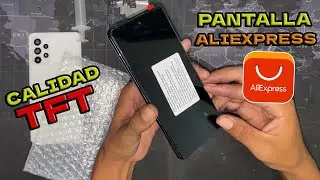 Pantalla Samsung A52s de Aliexpress! Calidad TFT