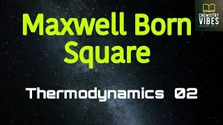 Maxwell Born Magic square | Thermo 02 | IIT-JAM || CSIR-NET || GATE