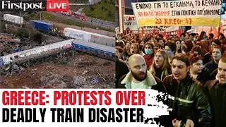 Greece Protests LIVE: Clashes Break Out During Tempi Rail Disaster Protests | N18G